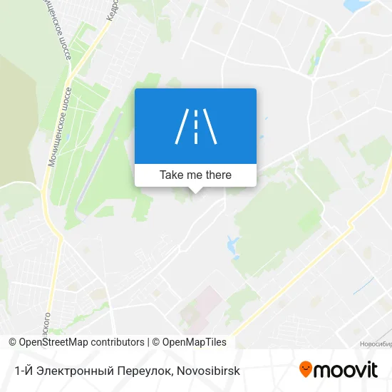 1-Й Электронный Переулок map