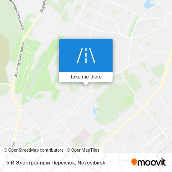 5-Й Электронный Переулок map