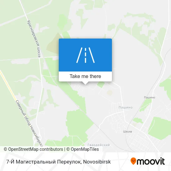 7-Й Магистральный Переулок map