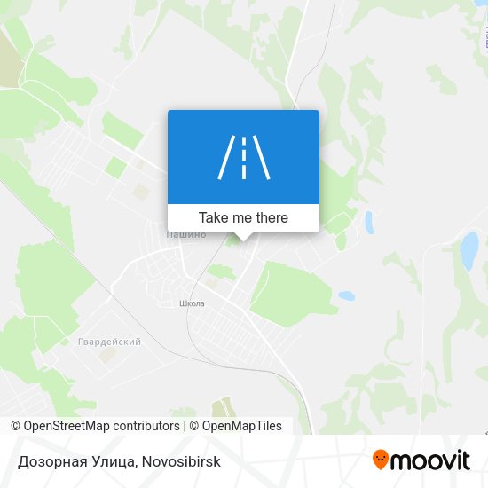 Дозорная Улица map