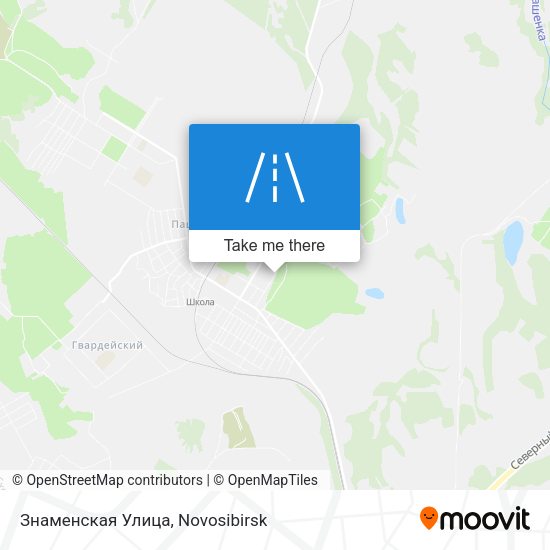 Знаменская Улица map
