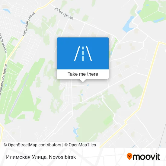 Илимская Улица map
