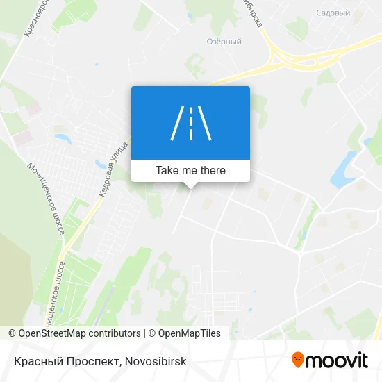 Красный Проспект map