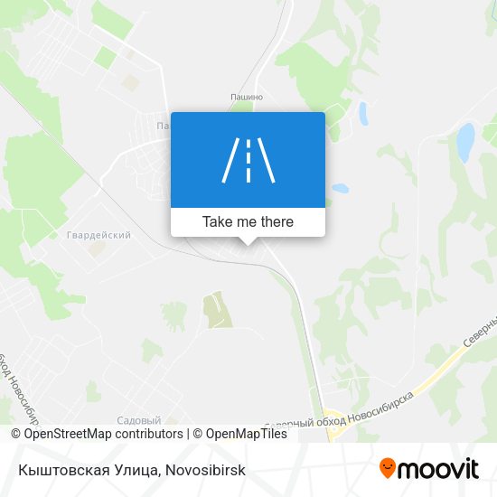Кыштовская Улица map
