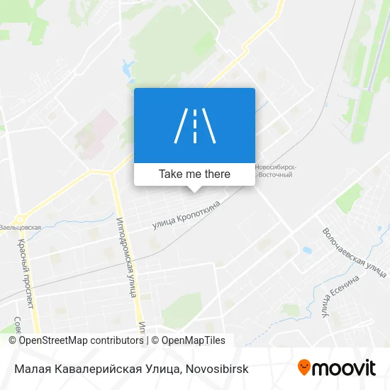 Малая Кавалерийская Улица map