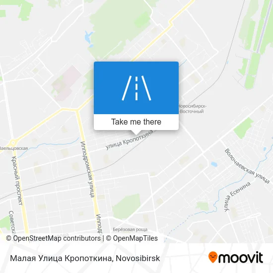 Малая Улица Кропоткина map