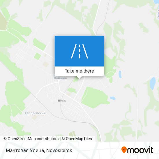 Мачтовая Улица map