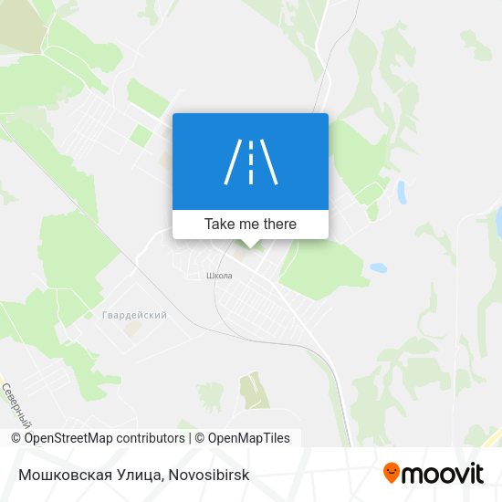 Мошковская Улица map