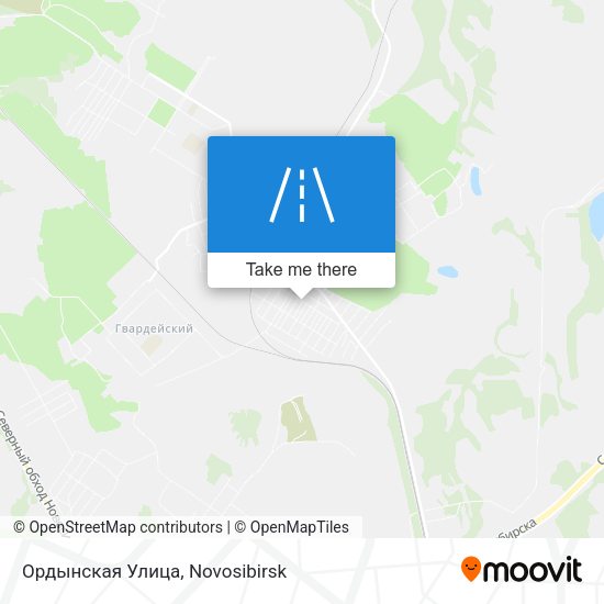 Ордынская Улица map