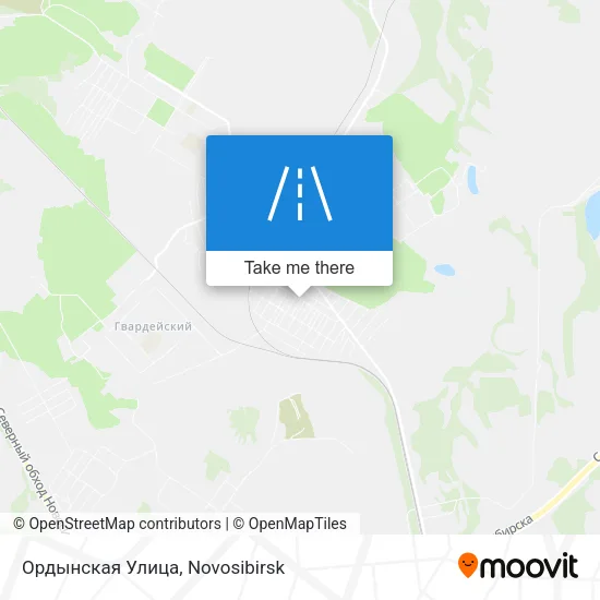 Ордынская Улица map