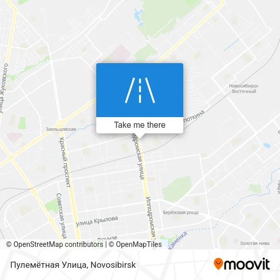 Пулемётная Улица map