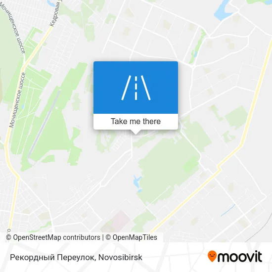 Рекордный Переулок map