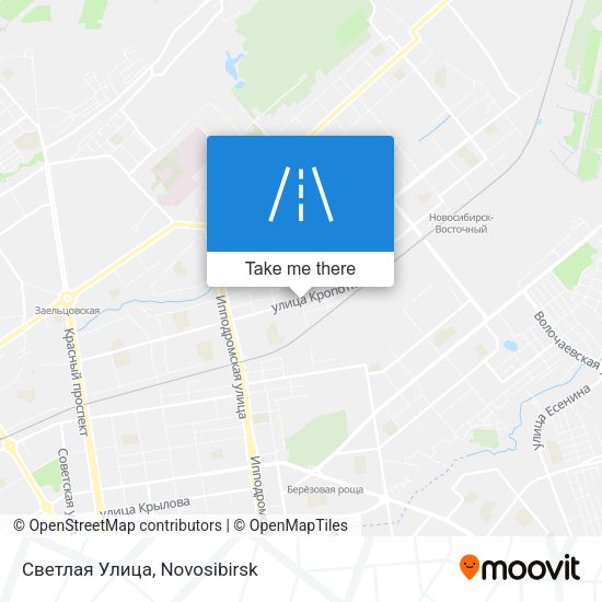 Светлая Улица map