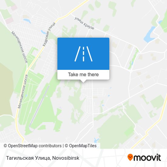 Тагильская Улица map