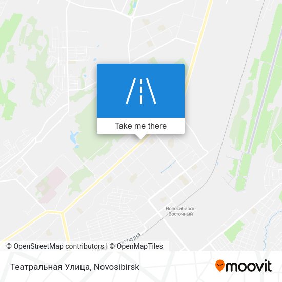Театральная Улица map