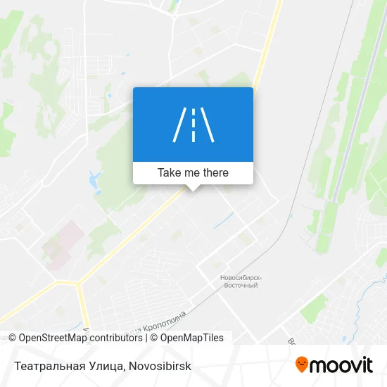 Театральная Улица map