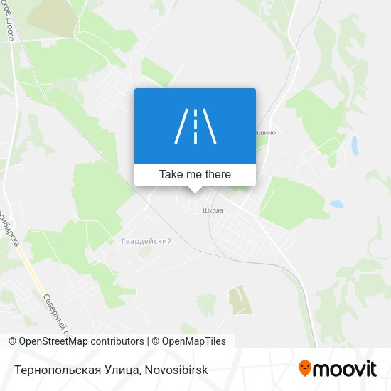Тернопольская Улица map