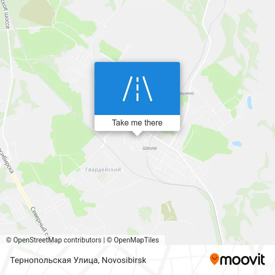 Тернопольская Улица map