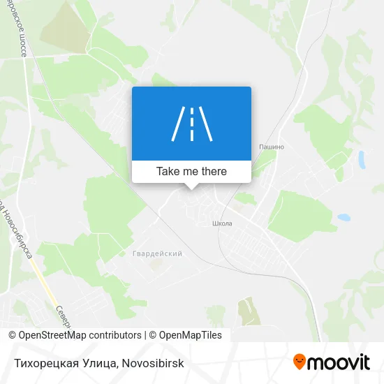 Тихорецкая Улица map