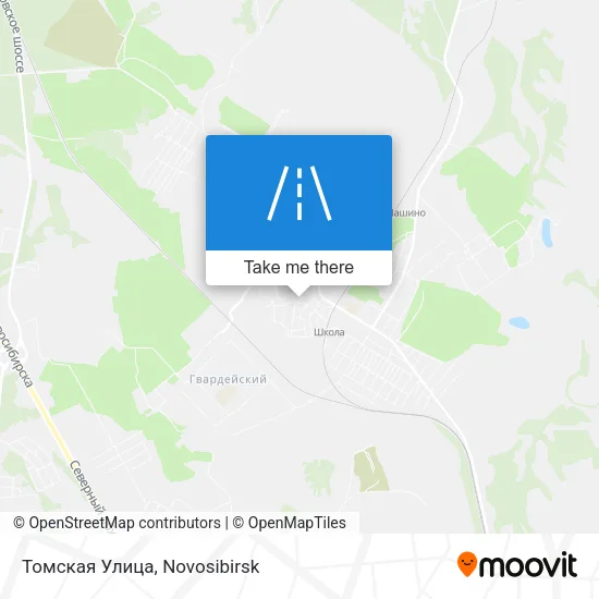 Томская Улица map