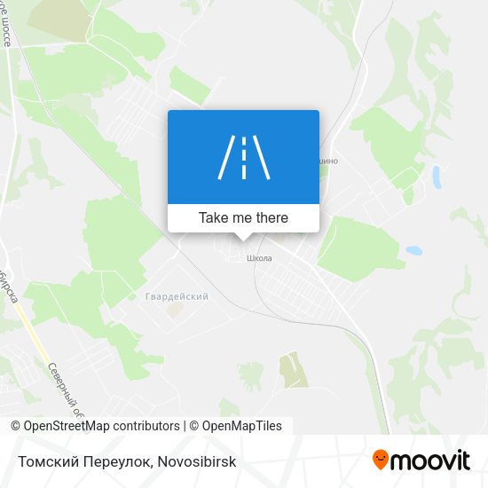 Томский Переулок map