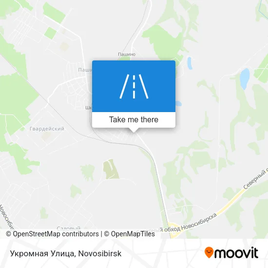 Укромная Улица map