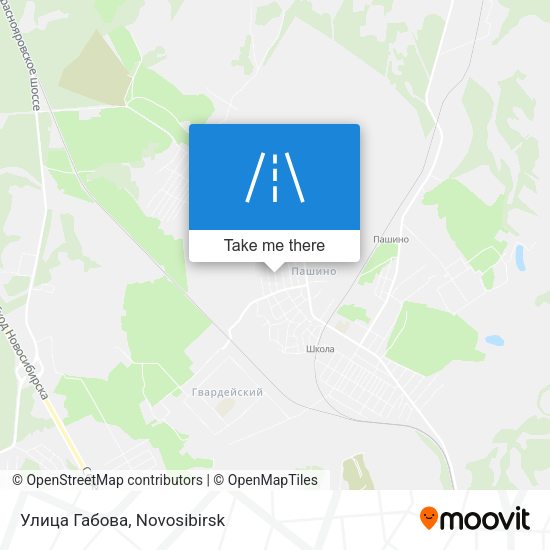 Улица Габова map