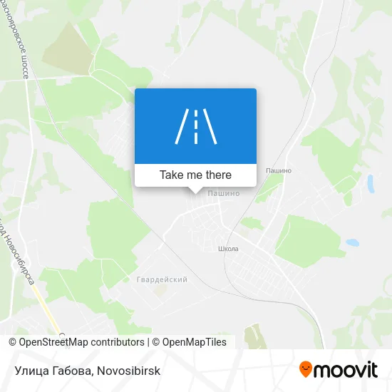 Улица Габова map