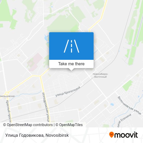 Улица Годовикова map