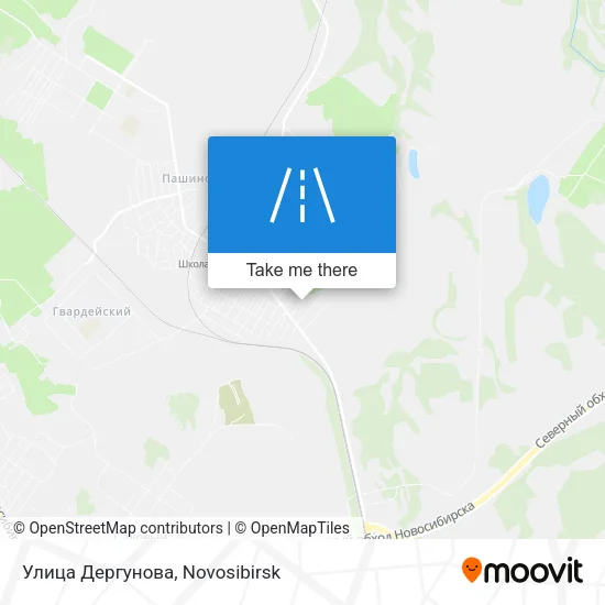 Улица Дергунова map