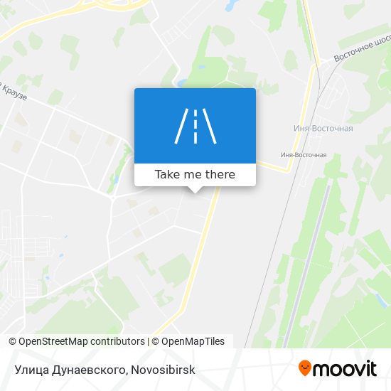 Улица Дунаевского map