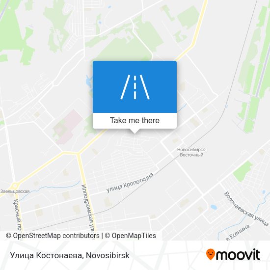 Улица Костонаева map