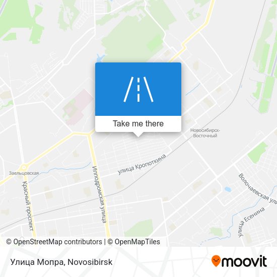 Улица Мопра map
