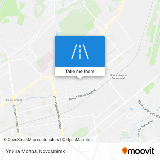 Улица Мопра map