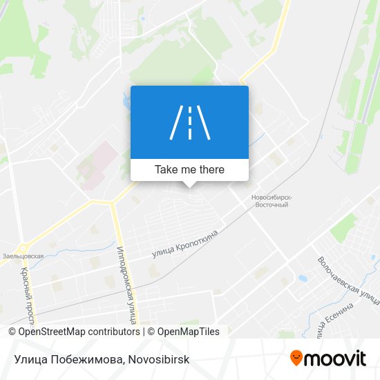 Улица Побежимова map
