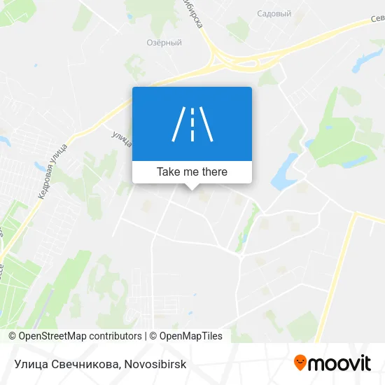 Улица Свечникова map