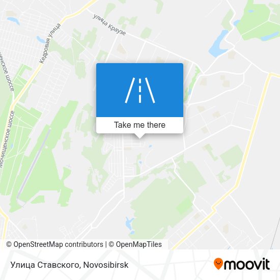 Улица Ставского map