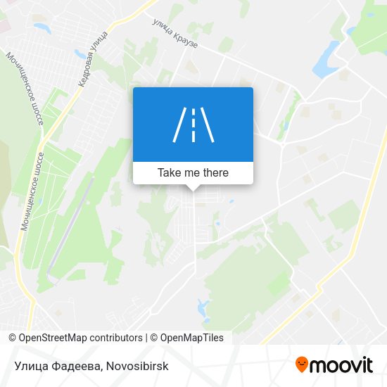 Улица Фадеева map