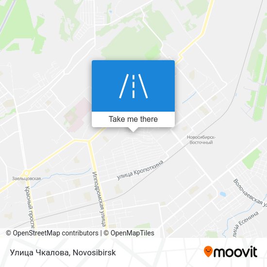 Улица Чкалова map
