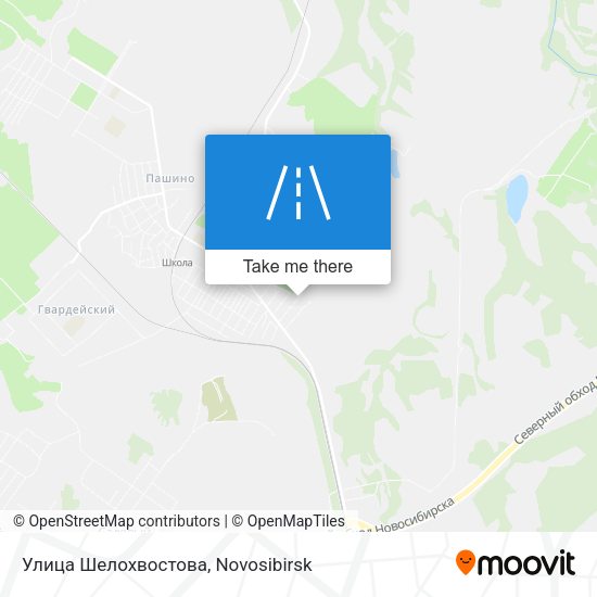 Улица Шелохвостова map