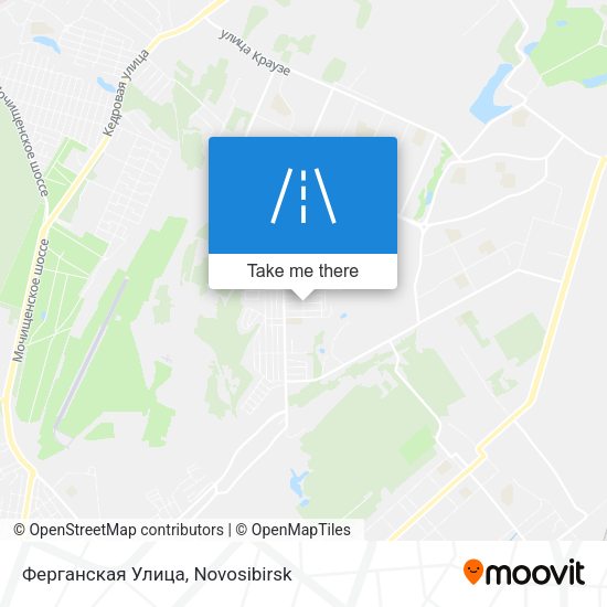 Ферганская Улица map