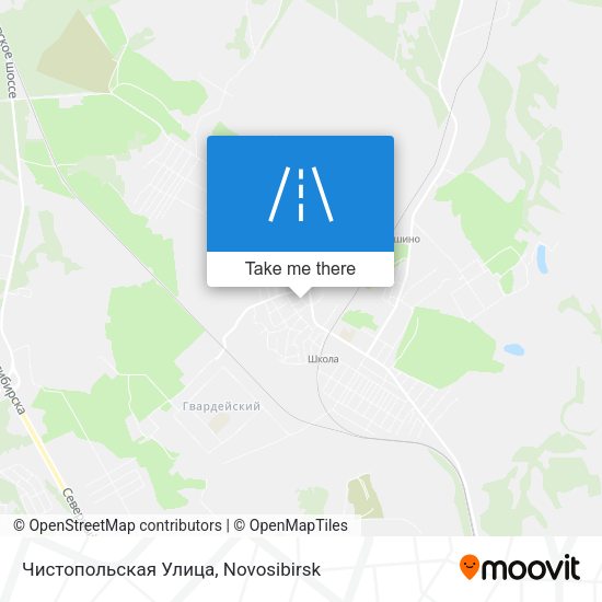 Чистопольская Улица map