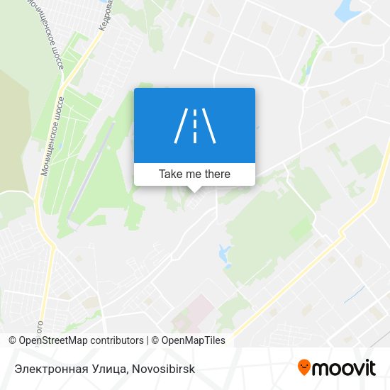Электронная Улица map