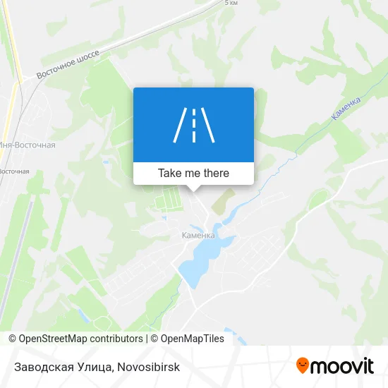 Заводская Улица map