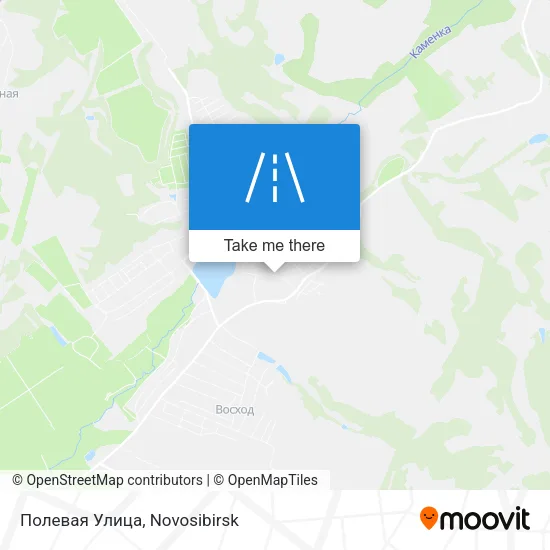Полевая Улица map