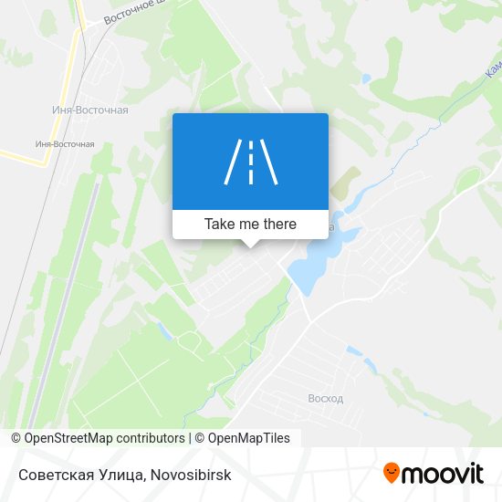 Советская Улица map