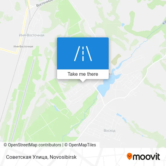Советская Улица map