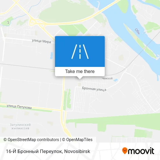 16-Й Бронный Переулок map