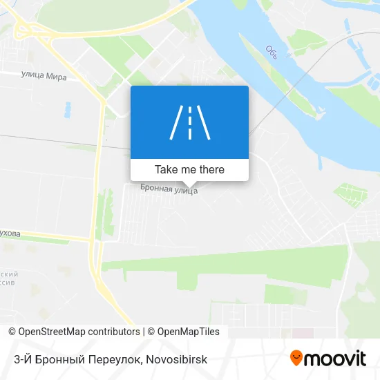 3-Й Бронный Переулок map