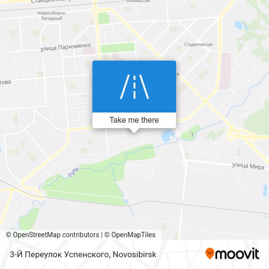 3-Й Переулок Успенского map